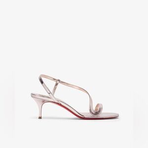 Christian Louboutin Rosalie 55mm Heels silver